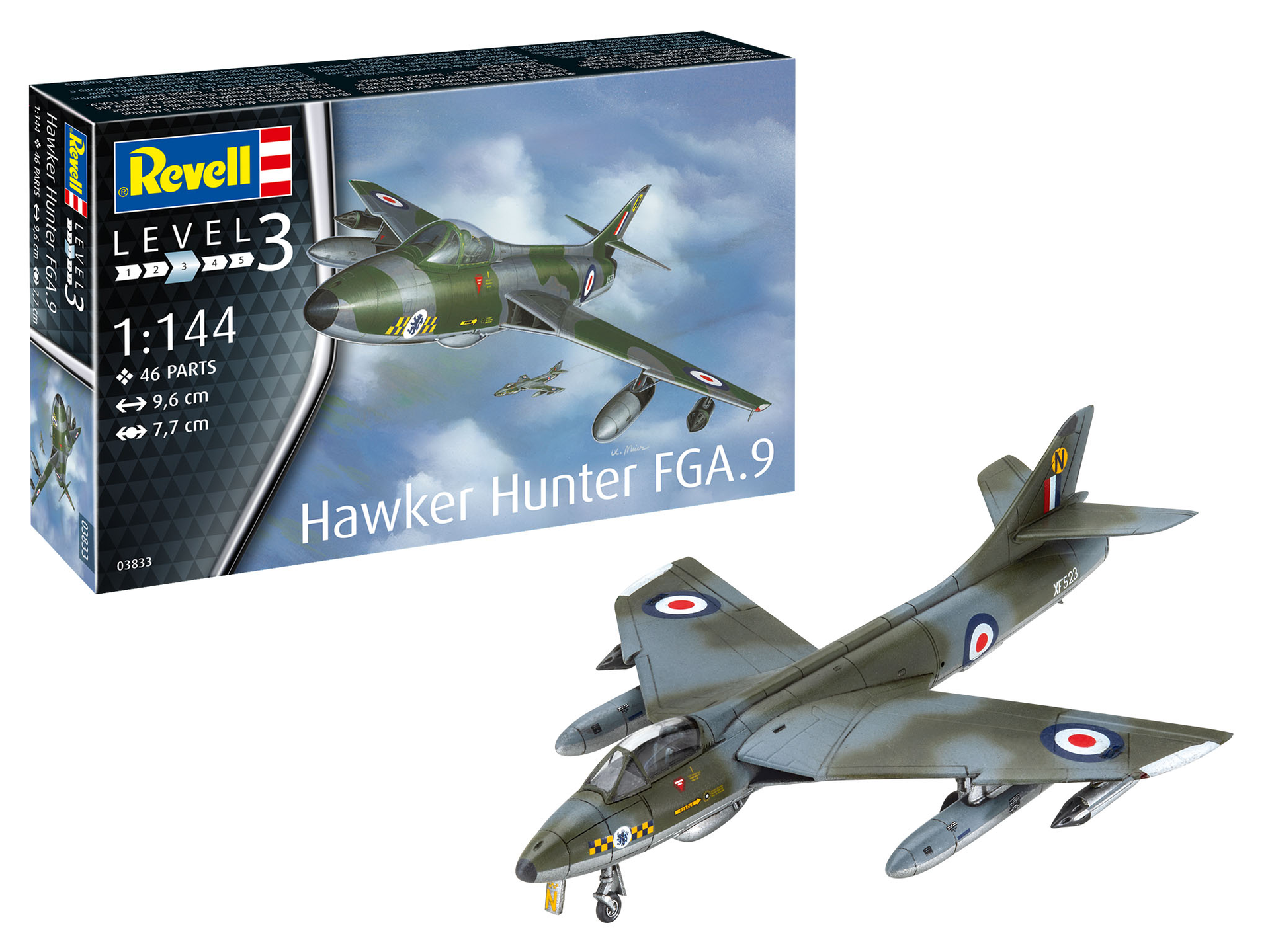 Revell Hawker Hunter FGA.9 1/144 RV03833