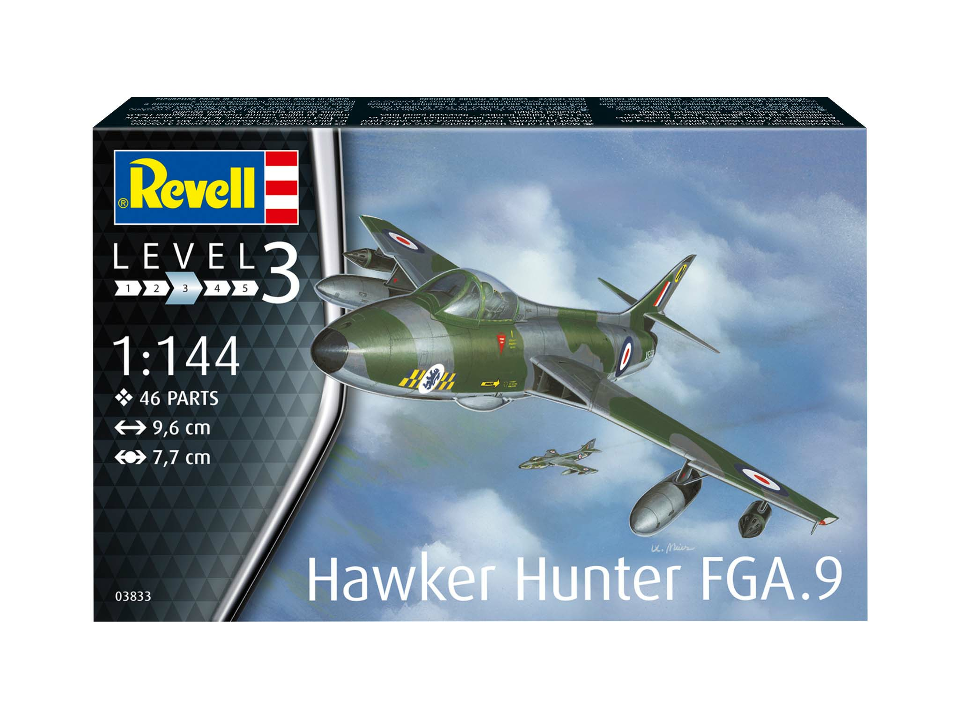 Revell Hawker Hunter FGA.9 1/144 RV03833