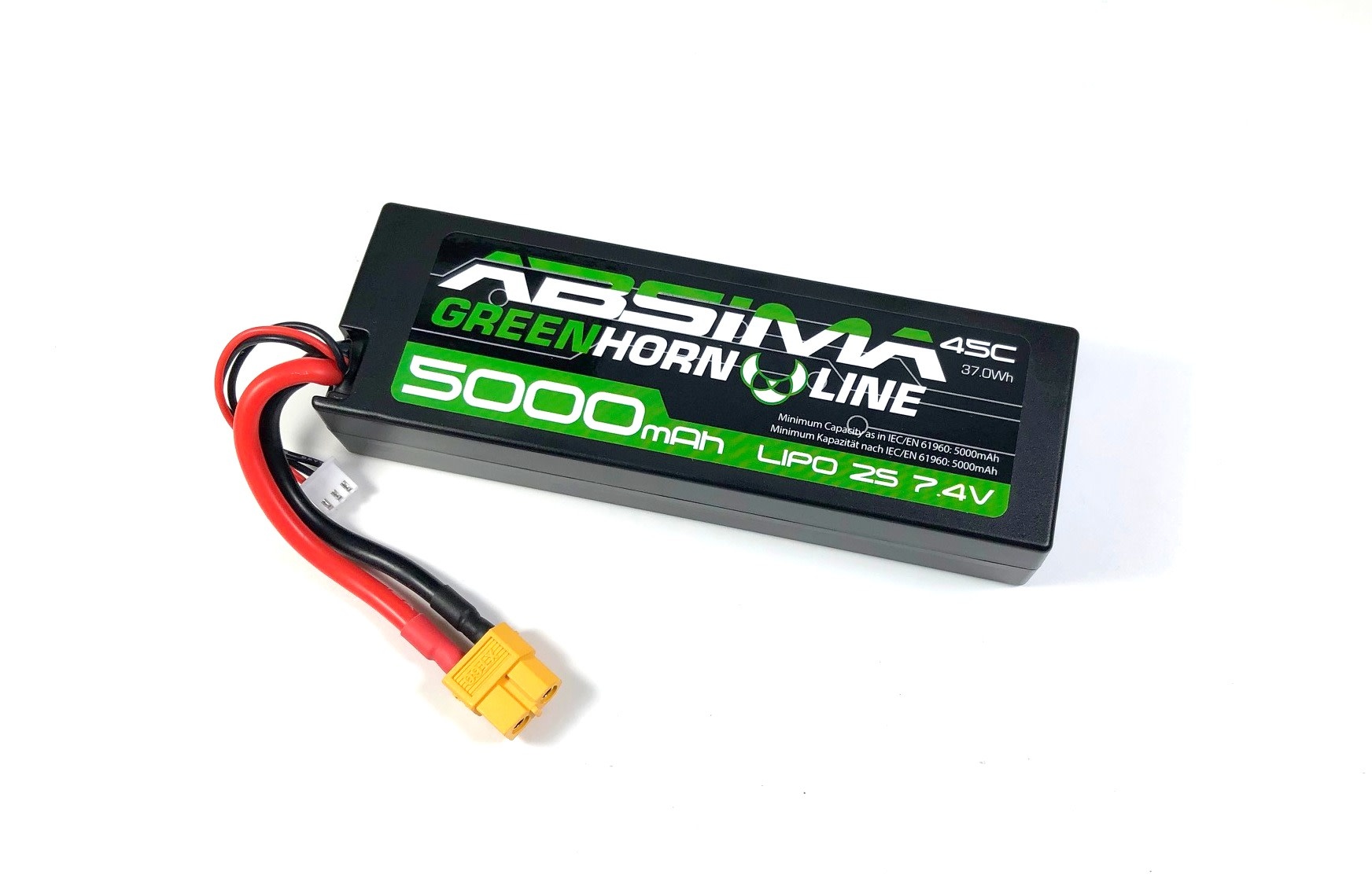 Absima Greenhorn V2 LiPo 11.1V-50C 5000 Hardcase (XT60)