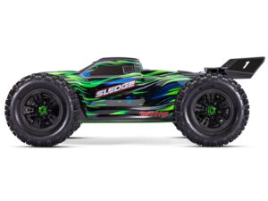 Traxxas Sledge Belted 1:8 4WD Brushless Electric Monster Truck - Green