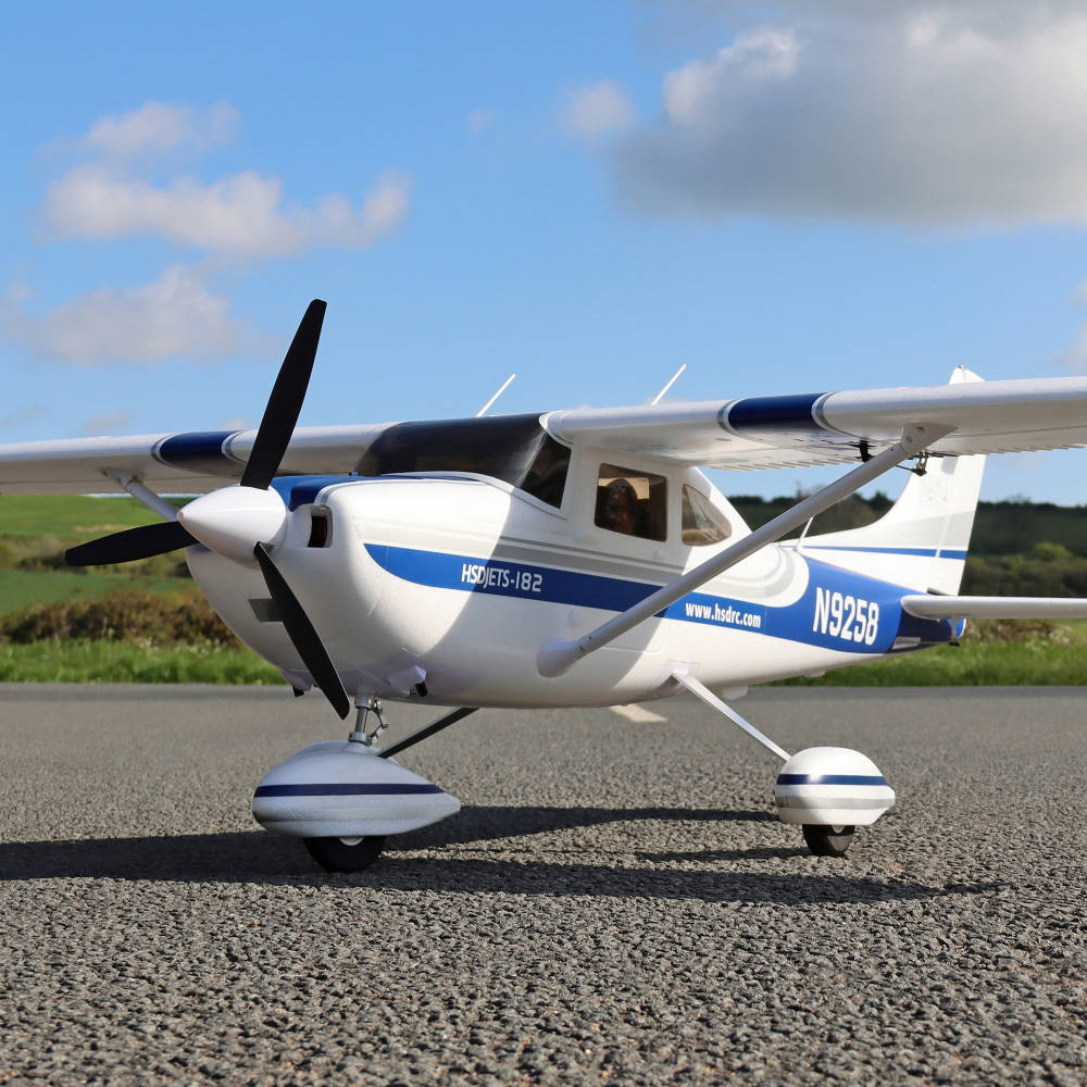 HSDJets Cessna-182 Blue 2m (PNP 6S)