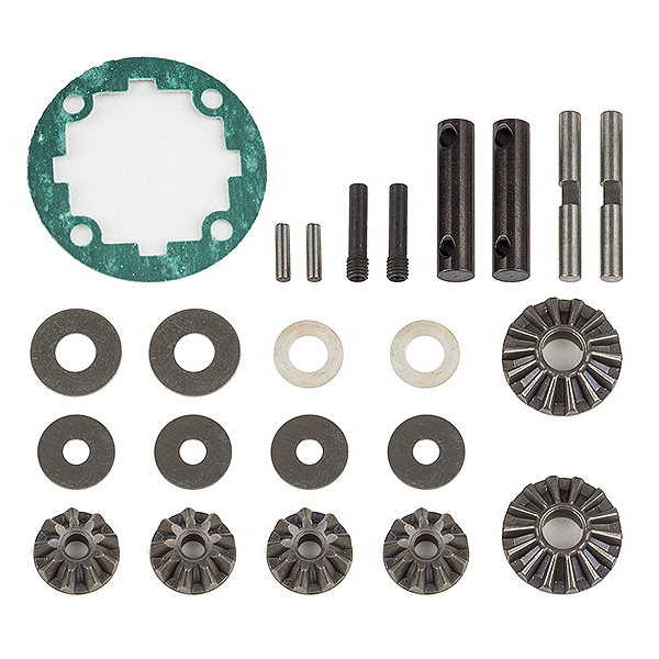 Team Associated Rival MT10 FR & RR Diff Rebuild Kit AS25810