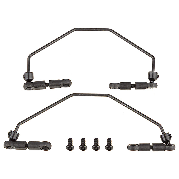 Team Associated Rival MT10 Front Anti-Roll Bar Set