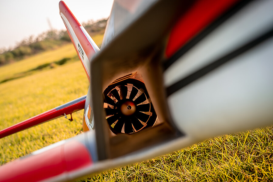 FMS Futura V3 80MM EDF ARTF - RED