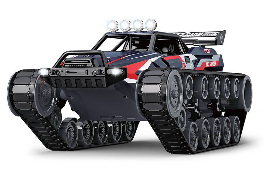FTX Buzzsaw Xtreme 1/12 ATV Vehicle W/Exhaust FTX0602BL - Image 4