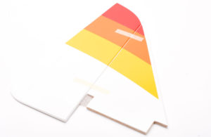 Ripmax WOT4 Mk2 IC/EP - Fin & Rudder Set	Z-CF002/5A