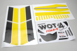 Ripmax WOT4 Foam-E - Decal Set (Yellow)