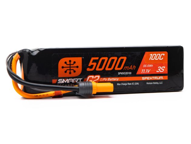 Spektrum G2 Li-Po 3S 11.1V 5000mAh 100C with IC5