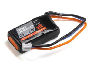 Spektrum 7.4V 300mAh 2S 30C LiPo Battery: PH  O-SPMX3002S30