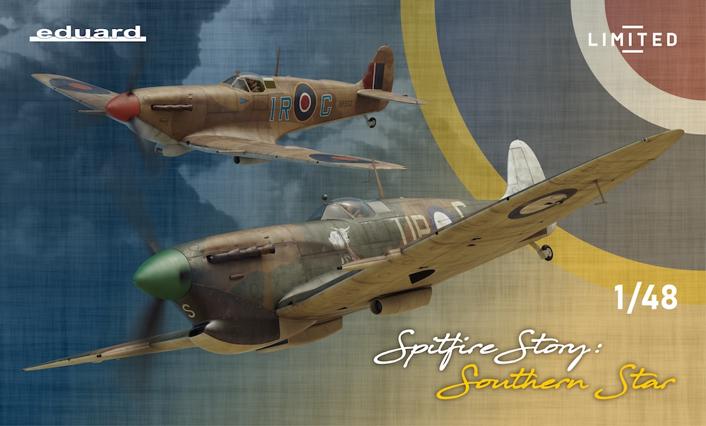 Eduard 1/48 SPITFIRE Mk.V STORY: Southern Star DUAL COMBO