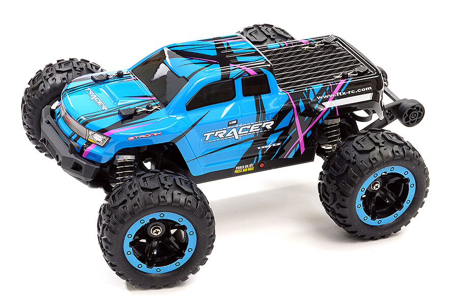 FTX TRACER BRUSHLESS 1/16 4WD MONSTER TRUCK RTR - BLUE