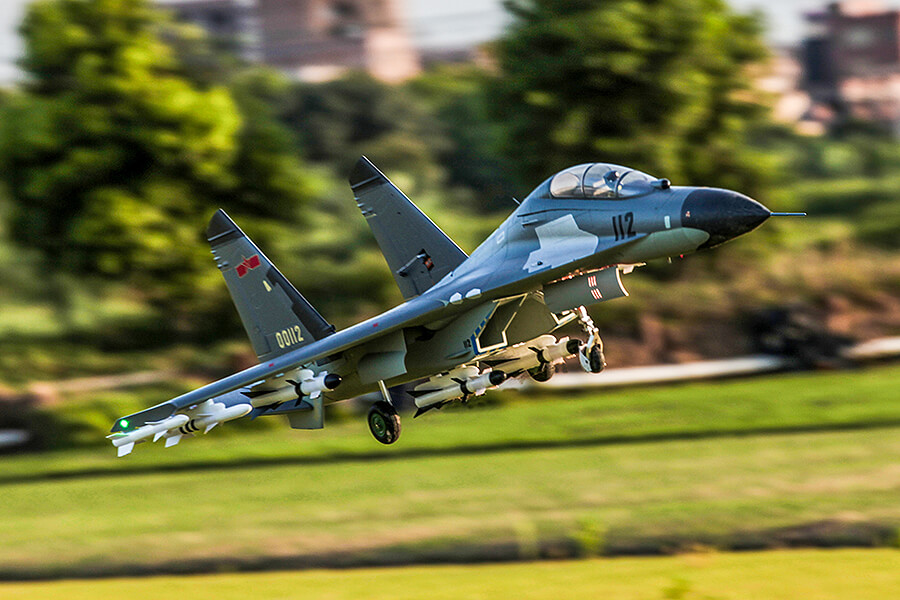 FMS J-11 TWIN 70MM EDF ARTF FMS132P