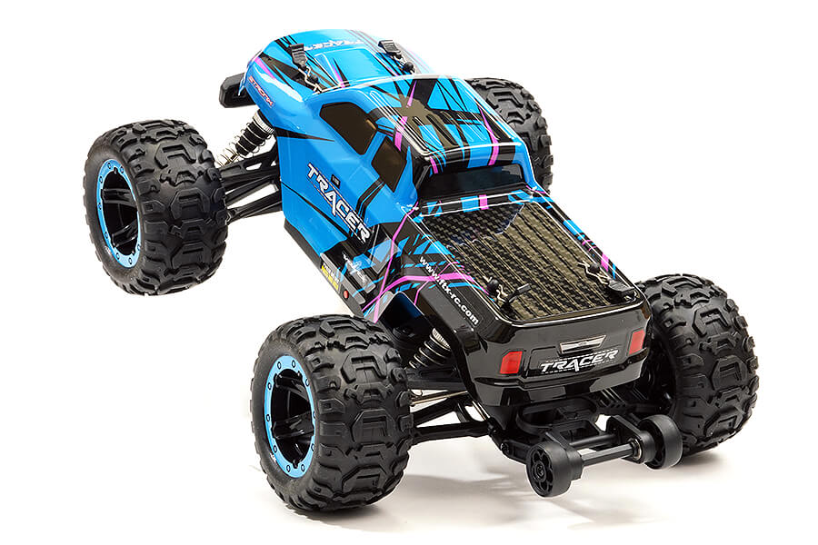 FTX TRACER BRUSHLESS 1/16 4WD MONSTER TRUCK RTR - BLUE