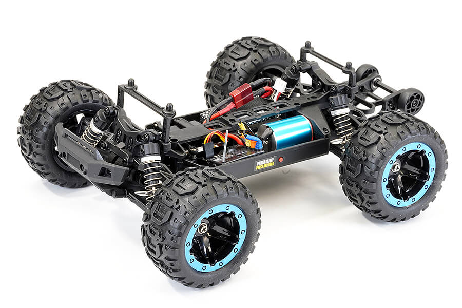 FTX TRACER BRUSHLESS 1/16 4WD MONSTER TRUCK RTR - BLUE
