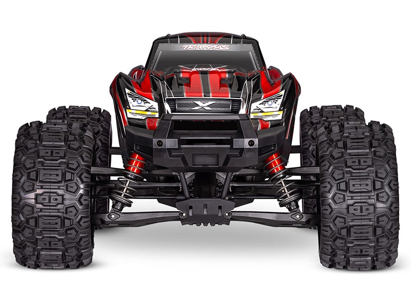 Traxxas X-Maxx Belted 4WD Brushless RTR 8S Monster Truck - Red - Image 8