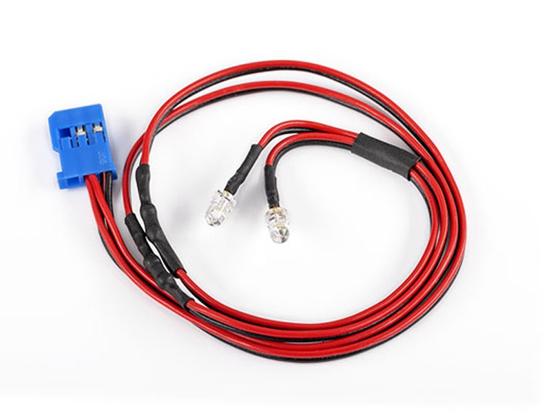 Traxxas Wire harness, LED lights (front)/ zip ties (2)