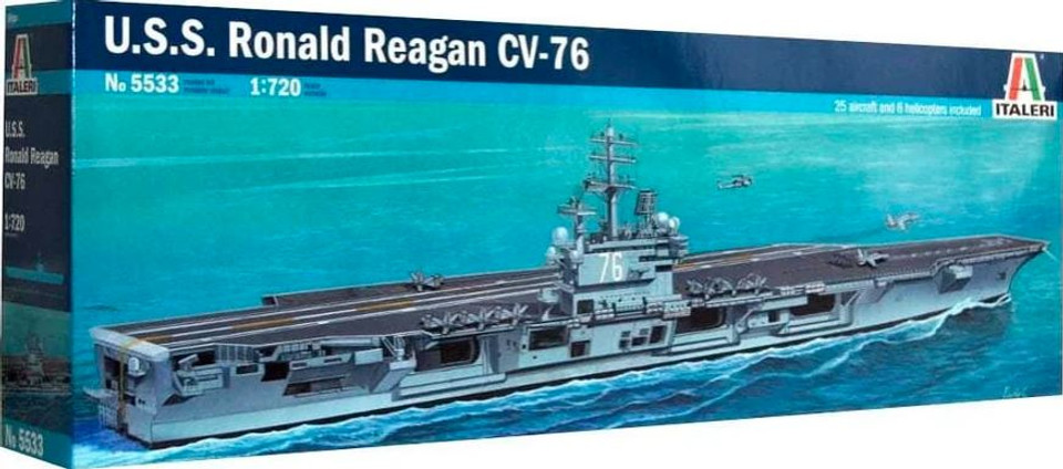 Italeri U.S.S. Ronald Reagan