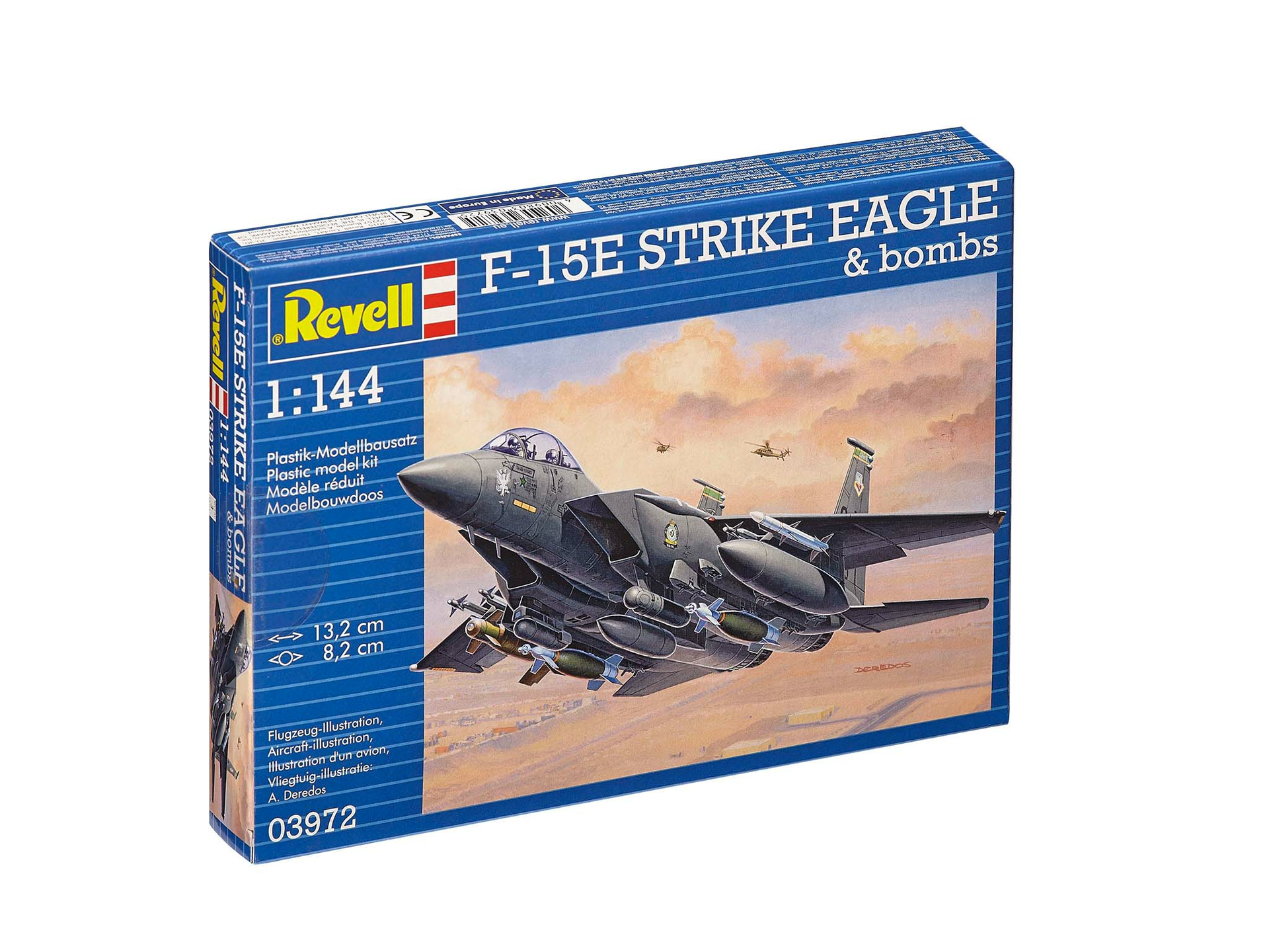Revell F-15E STRIKE EAGLE & bombs 1:144 03972