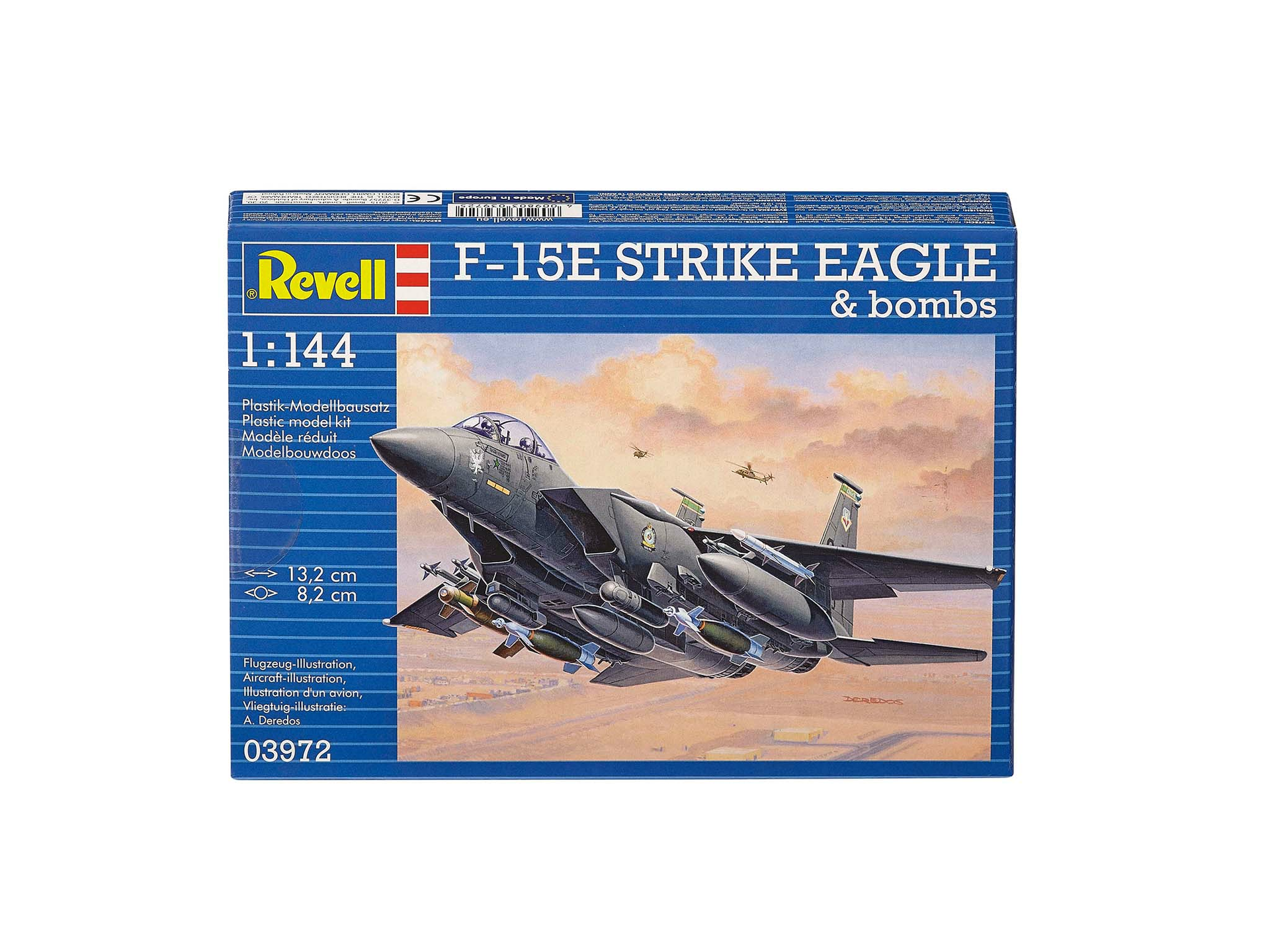 Revell F-15E STRIKE EAGLE & bombs 1:144 03972