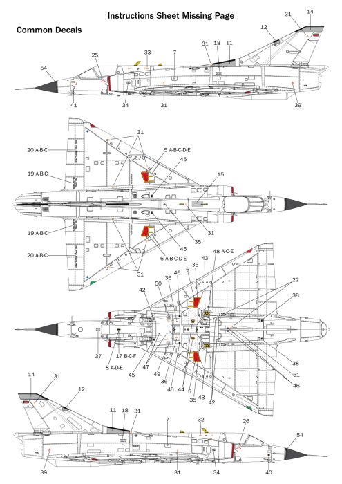 Italeri Mirage IIIC 1/32 2505 - Image 6