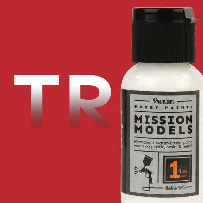 Mission Models Transparent Red, 1oz