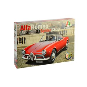 Italeri Giulietta Spider 1600 Car Kit 1/24 3653