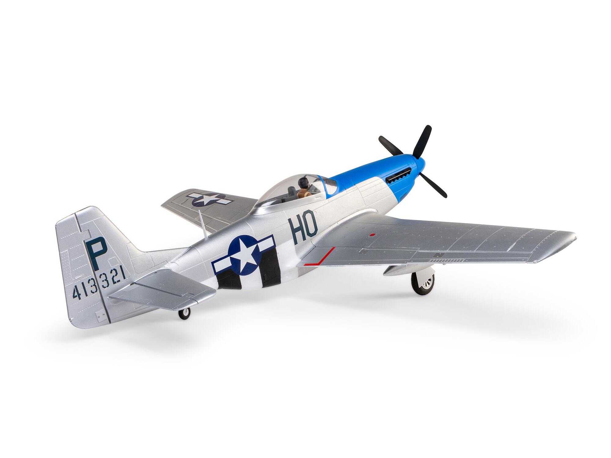 E-FLITE P-51D MUSTANG 1.2M BNF BASIC (A-EFL089500)