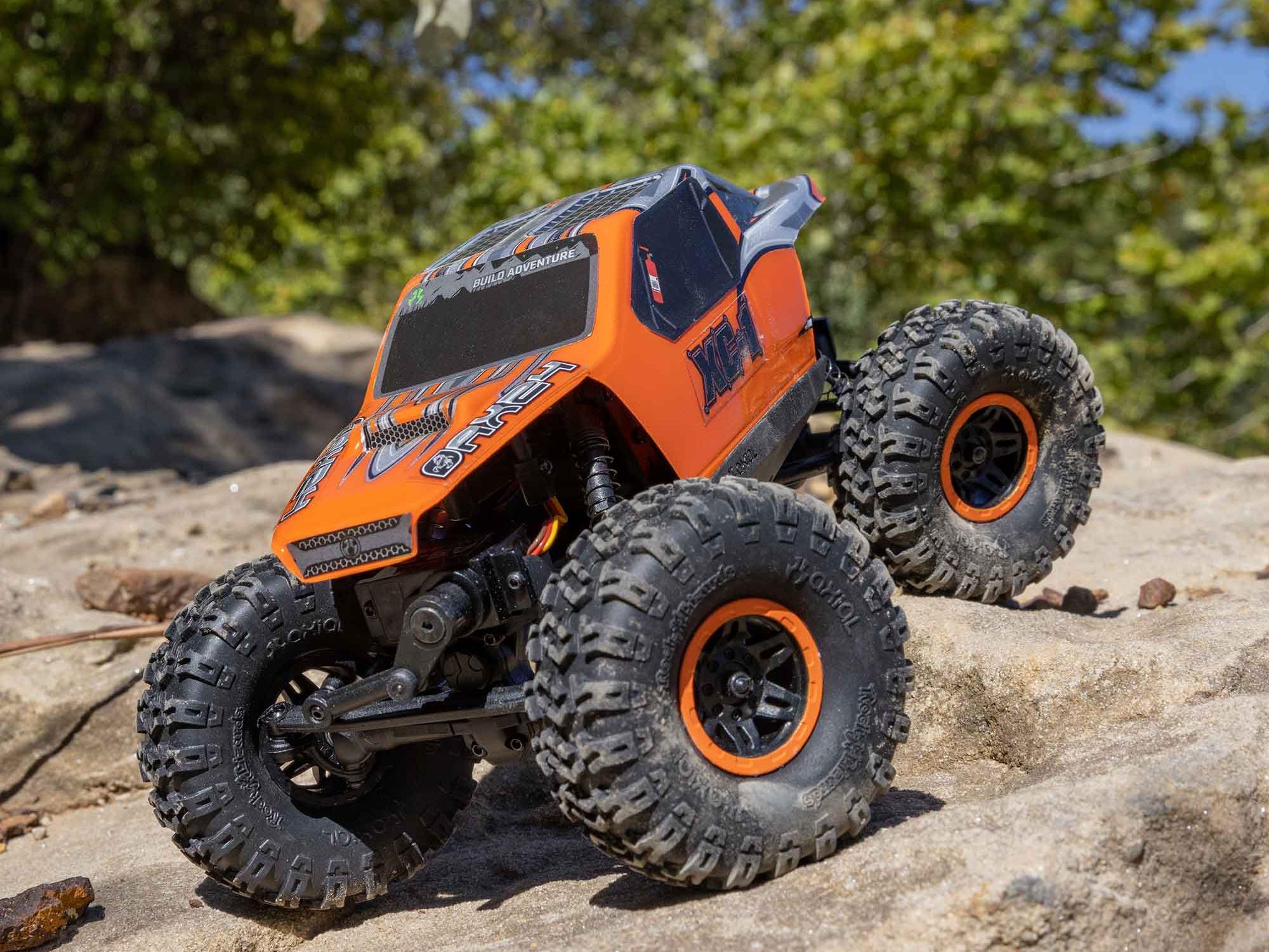 AXIAL 1/24 AX24 XC-1 4WS CRAWLER BRUSHED RTR Orange C-AXI00003T2