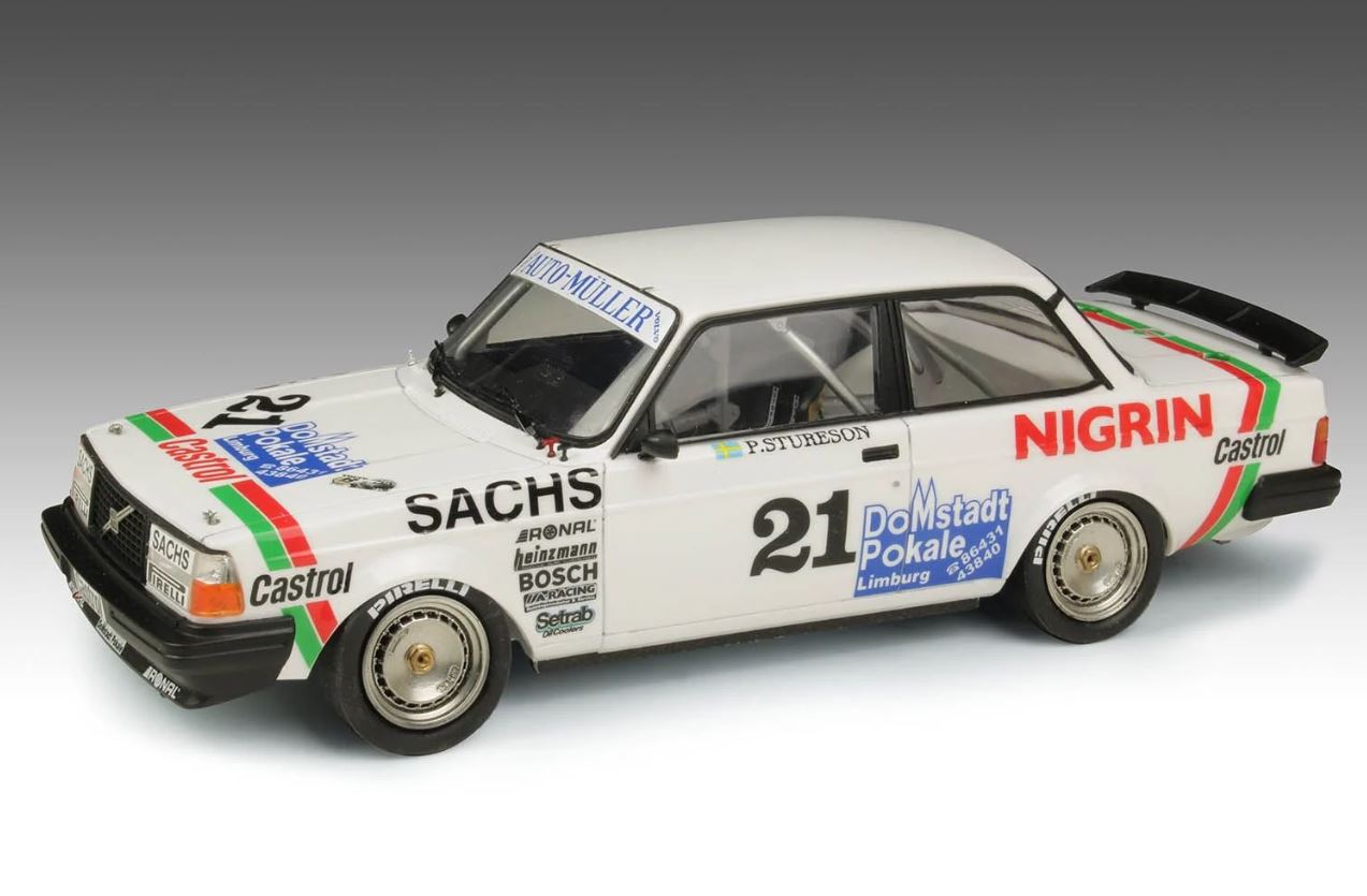 NUNU 1/24 Volvo 240 Turbo DTM 1985 Champion Car Model Kit # 24027 - Image 3