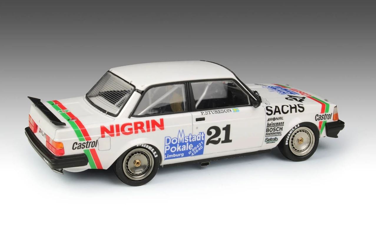 NUNU 1/24 Volvo 240 Turbo DTM 1985 Champion Car Model Kit # 24027 - Image 2