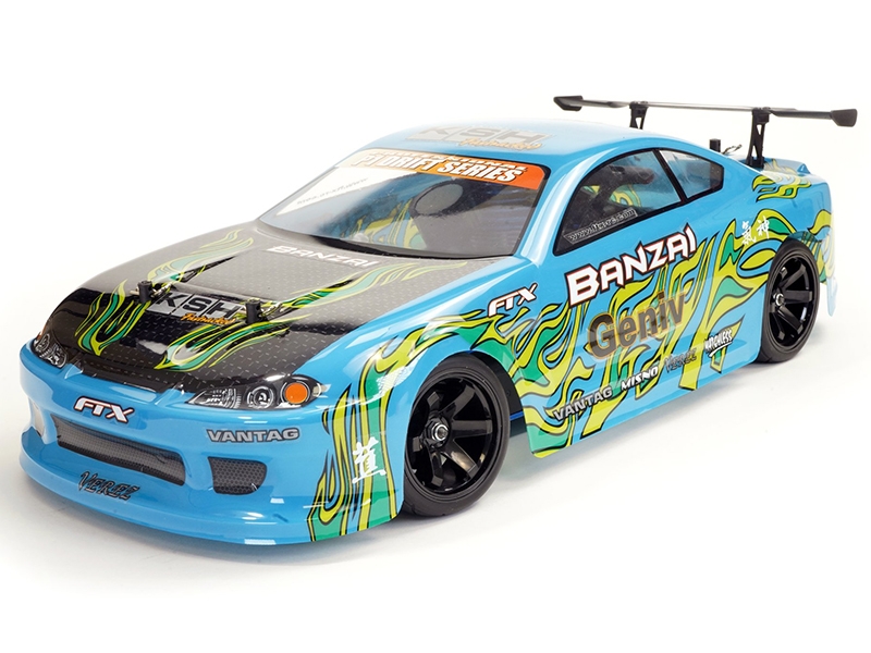 FTX Banzai Nitro 1/10 On Road Street Car - Blue