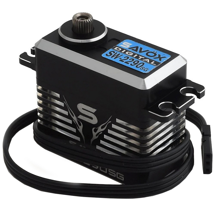 SAVOX HV CNC MONSTER BRUSHLESS SERVO 55KG/0.13S@7.4V W/PROOF