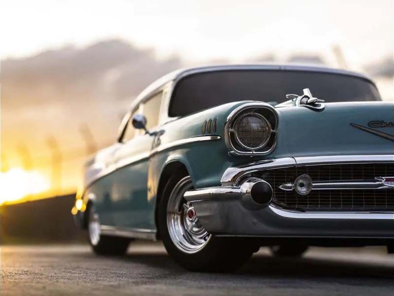 Kyosho Fazer MK2 Chevy Bel Air Coupe 1957 Turquoise 1:10 Readyset