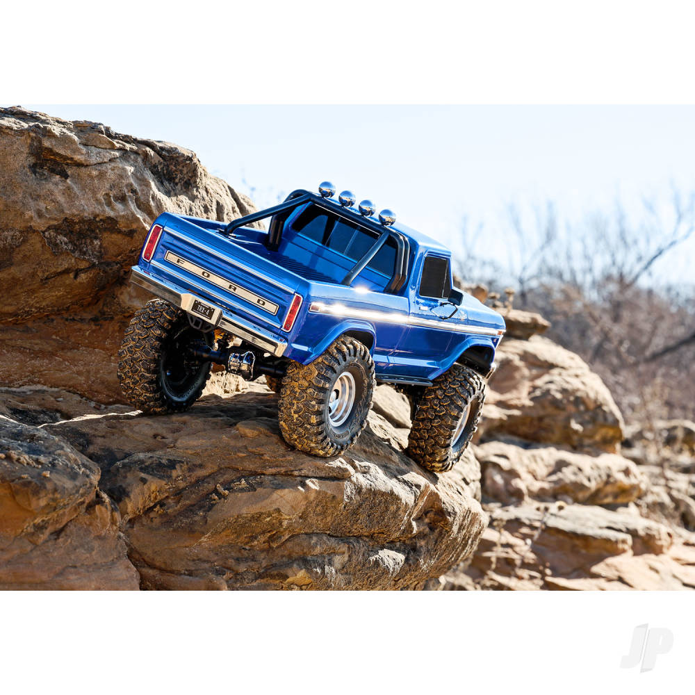Traxxas TRX-4 Ford F-150 Ranger XLT High Trail Edition 1:10 Trail Crawler - Blue