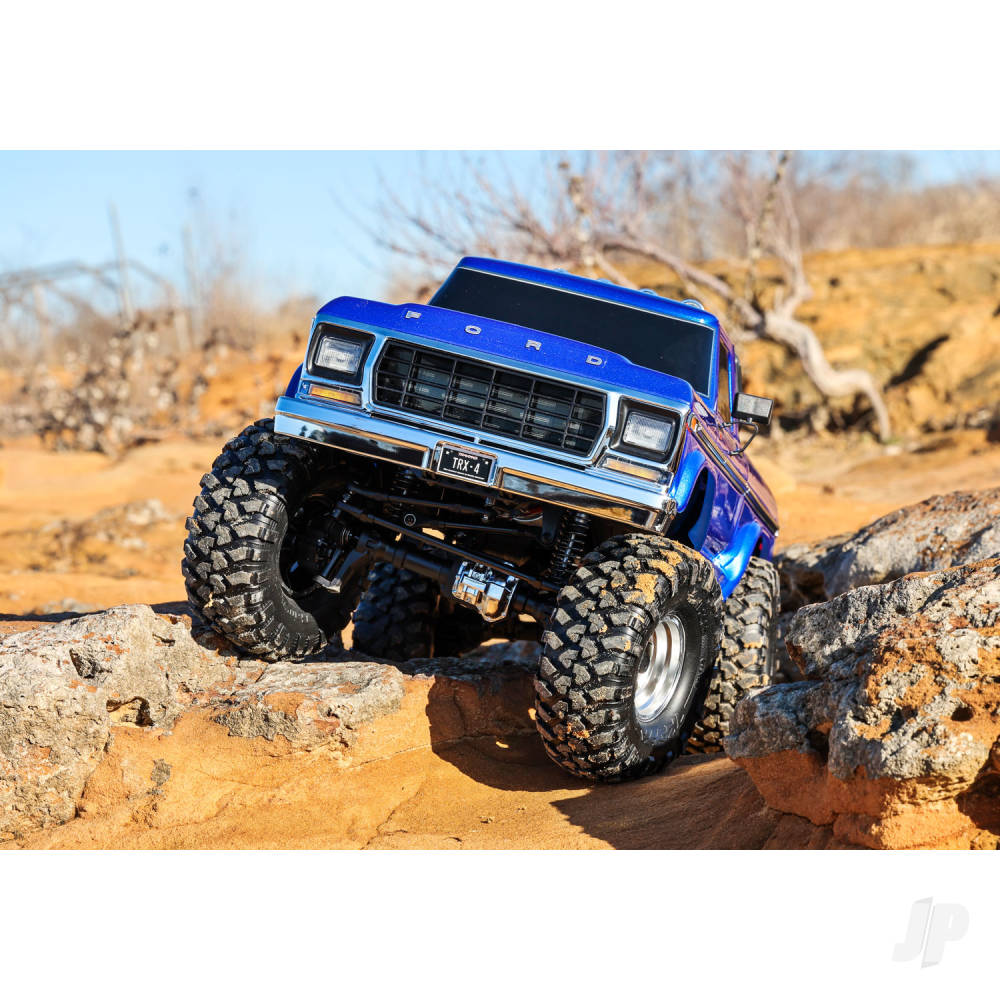 Traxxas TRX-4 Ford F-150 Ranger XLT High Trail Edition 1:10 Trail Crawler - Blue