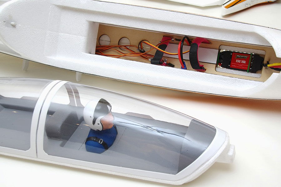 FMS 3000MM FOX GLIDER PNP (XT90) WITH REFLEX FMS107P-REFV2