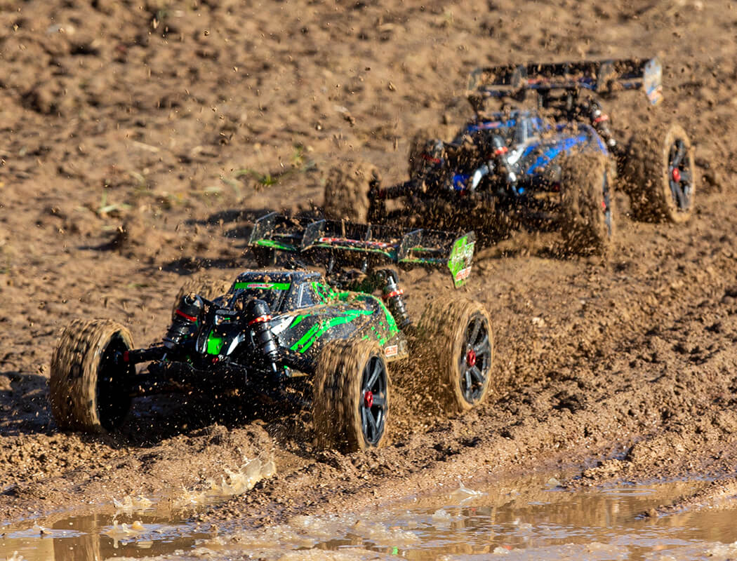 CORALLY ASUGA XLR GREEN 6S ROLLER BUGGY CHASSIS - Image 10