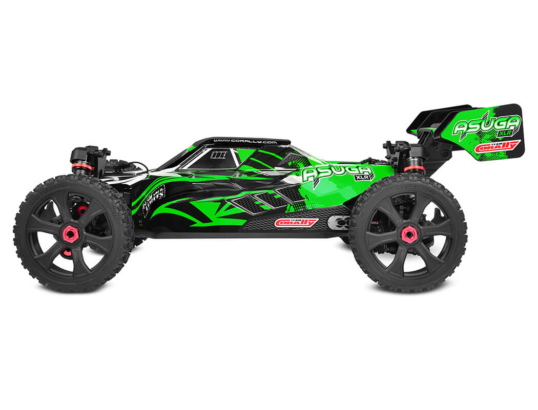 CORALLY ASUGA XLR GREEN 6S ROLLER BUGGY CHASSIS - Image 3