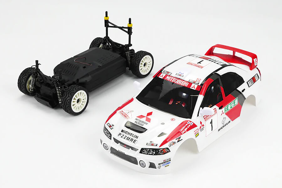 CARISMA GT24 MITSUBISHI LANCER EVOLUTION 4 1/24 MICRO RTR CA86868