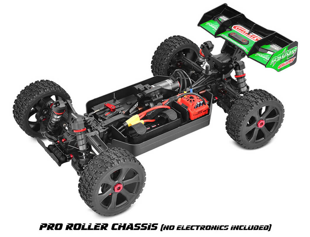 CORALLY ASUGA XLR GREEN 6S ROLLER BUGGY CHASSIS - Image 14