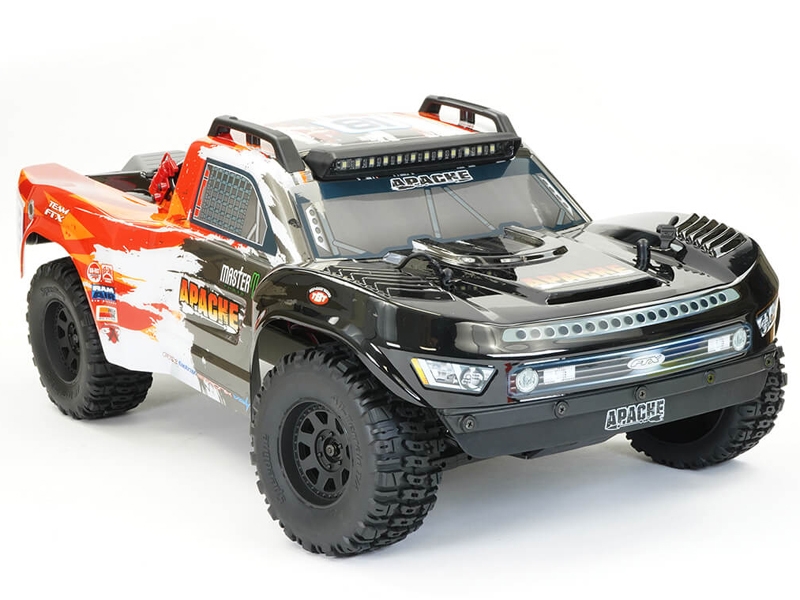 FTX Apache 1/10 Brushless Trophy Truck RTR - Red FTX5498R - Image 2