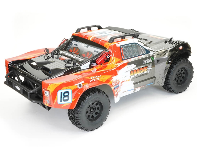 FTX Apache 1/10 Brushless Trophy Truck RTR - Red FTX5498R - Image 3