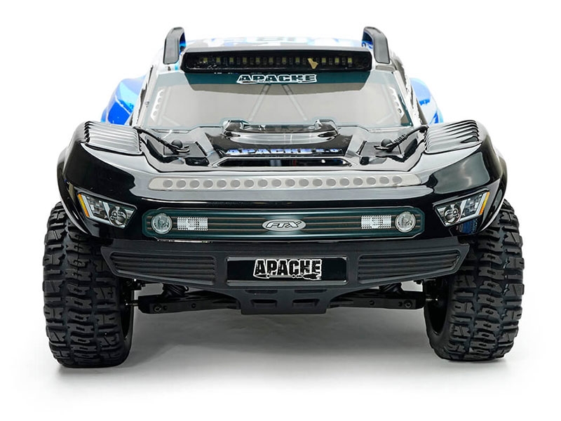 FTX Apache 2.0 1/10 Brushless Trophy Truck RTR - Blue FTX5498V2B - Image 2