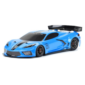 PROTOFORM 1/7 CHEVROLET CORVETTE C8 PAINTED BODY (RAPID BLUE) FELONY G-PRM1577-13