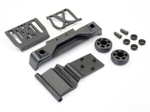 FTX Ramraider Rear Bumper and Wheelie Bar Set FTX10220