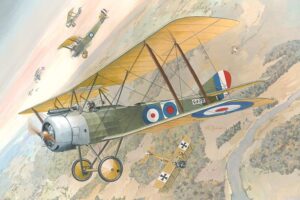 Roden 1/32 Sopwith 1½ Strutter WWI Fighter, 1916/17