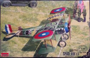 Roden 1/32 SPAD XIIIc1 French/US WWI Fighter