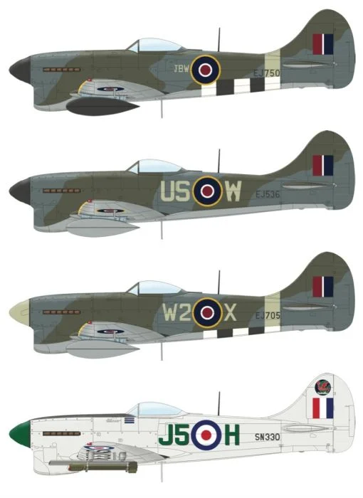 Eduard 1/48 Hawker Tempest Mk.V Series 2 Weekend Edition EDK84187 - Image 3