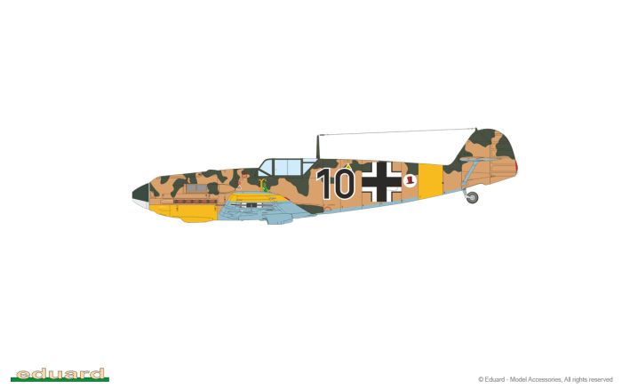 Eduard 1/72 Messerschmitt Bf-109E-4 ProfiPACK Edition EDK7033 - Image 7