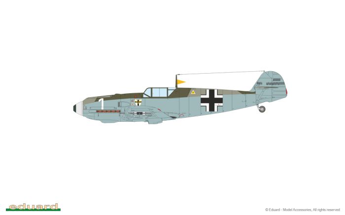 Eduard 1/72 Messerschmitt Bf-109E-4 ProfiPACK Edition EDK7033 - Image 4